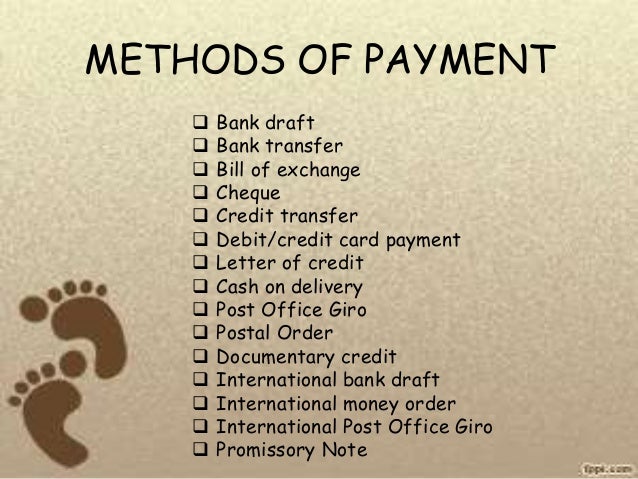 post office draft bank Requesting Letters Payment