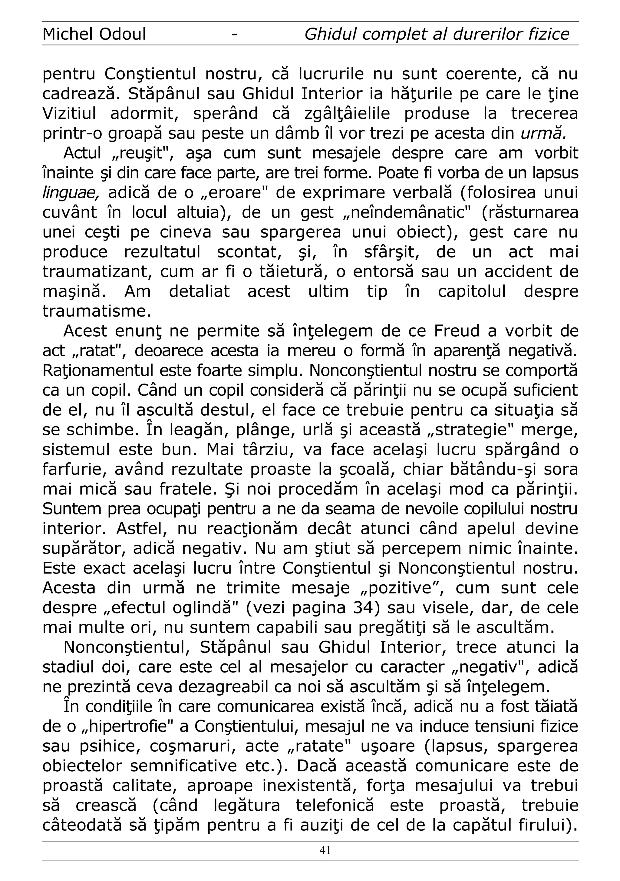 Ghidul complet-al-durerilor-fizice-michel-odoul | PDF