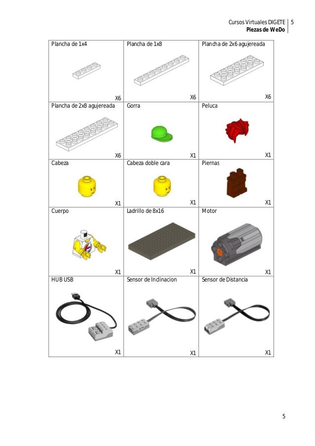 piezas de lego para robotica