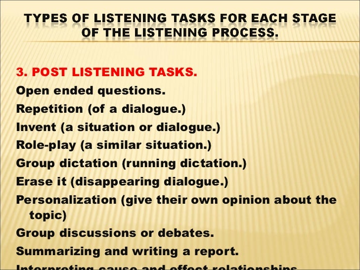 7 Teaching listening.