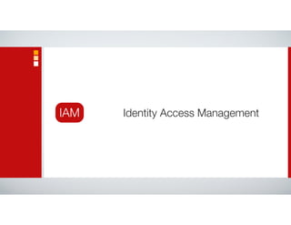 IAM Identity Access Management
 