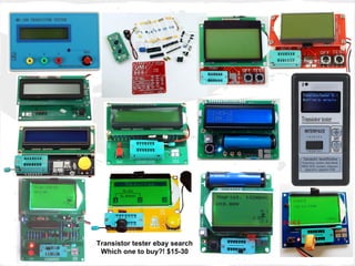 Cheap, good, hackable tools from China: AVR component tester | PDF
