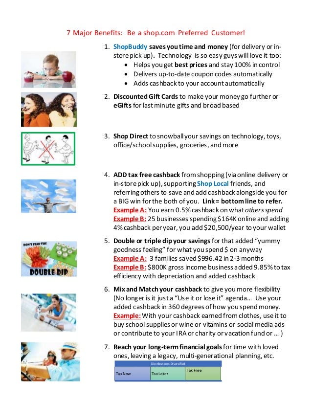 7 major benefits of being a customer and exclusive savings