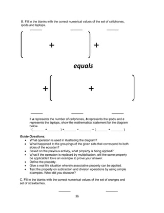 Grade 7 Learning Module in Math (Quarter 1 to 4) | PDF