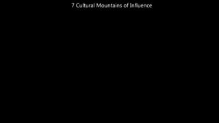 7 Cultural Mountains of Influence
 