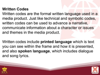 7_Media and Information Language (Codes and Convention).pptx