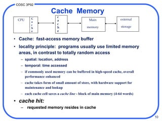 7_mem_cache.ppt | Data Storage and Warehousing | Computing