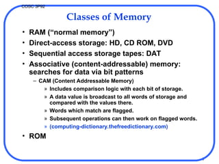 Memory Types Assembly Memory Organization In Assembly Language | PPT