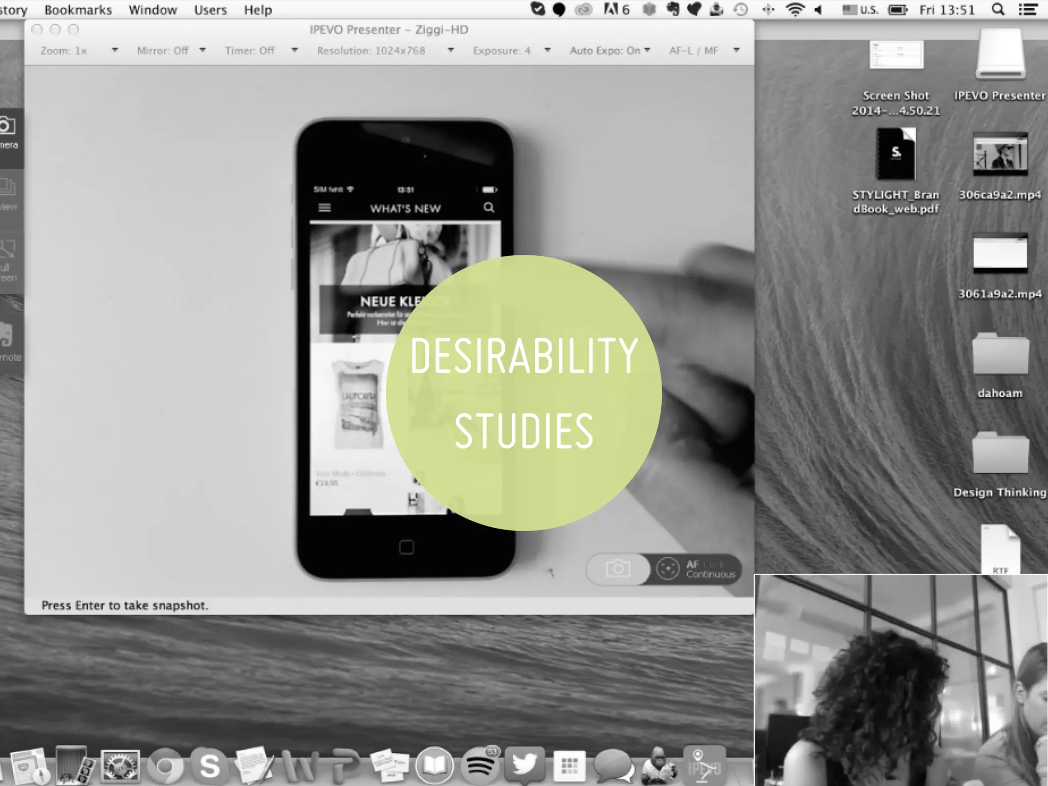 DESIRABILITY
STUDIES
 