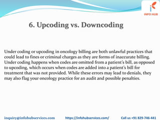 7 Most Common Challenges with Oncology Billing | PPT