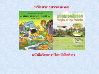 หนังสือวิชาการหรือหนังสือตารา
 