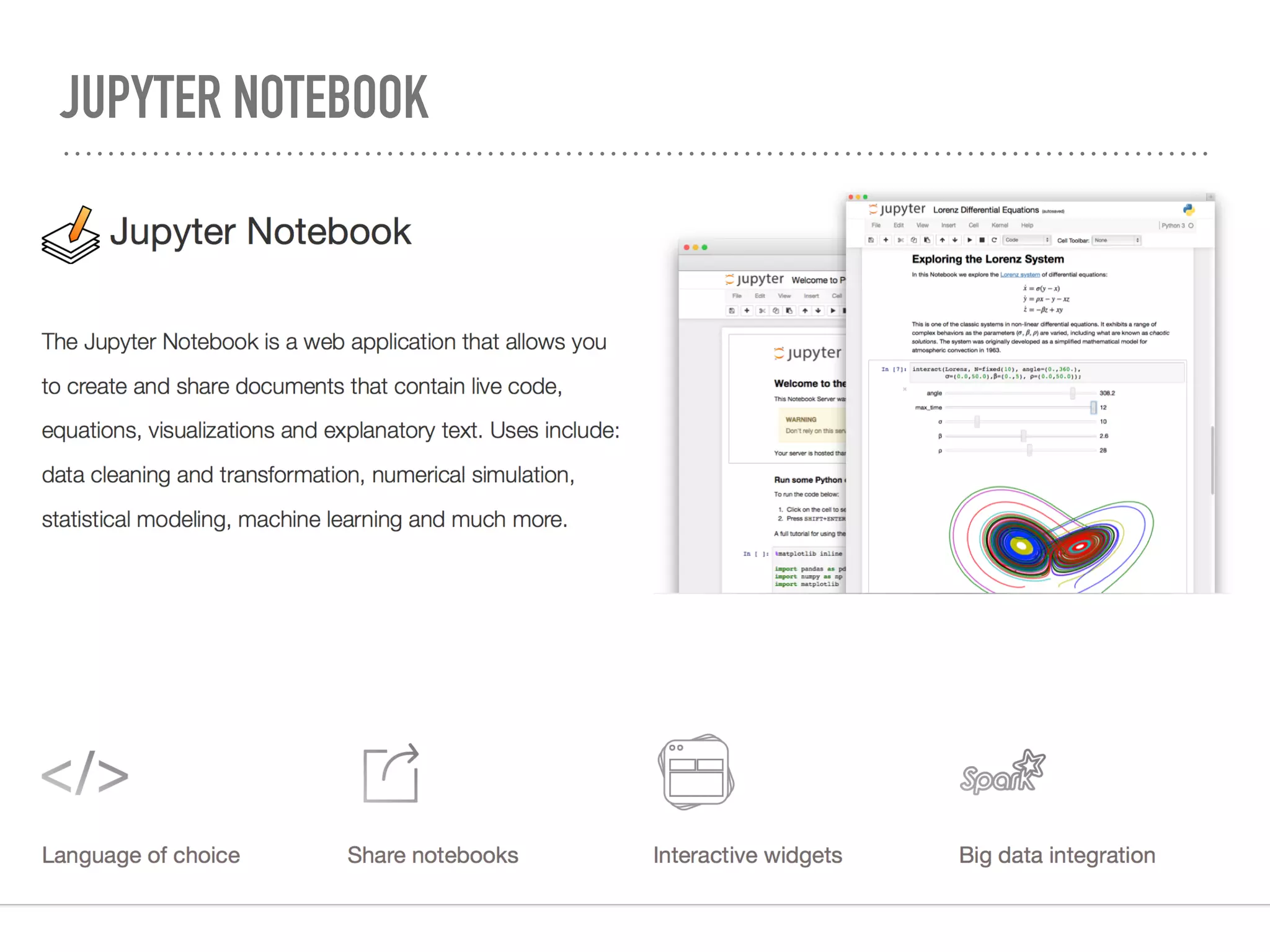 JUPYTER NOTEBOOK
 