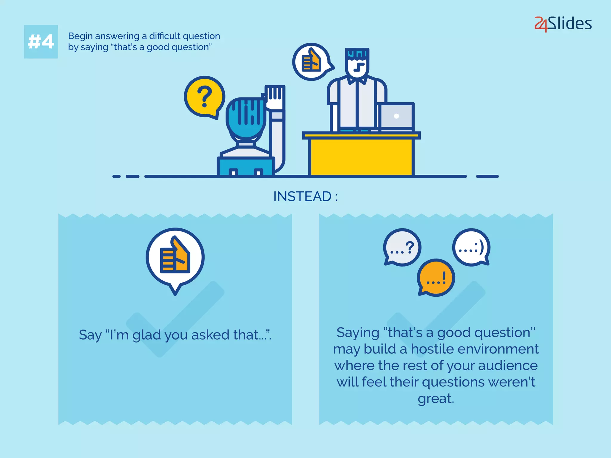 7 Myths When Answering Tough Questions During Presentations