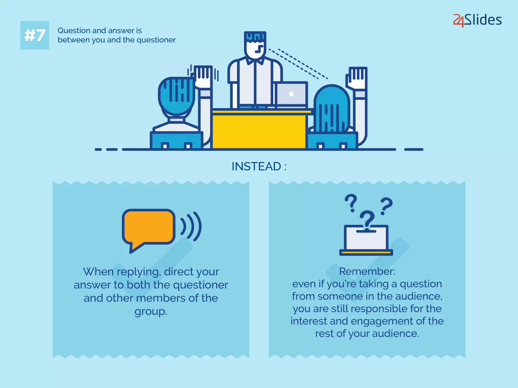 7 Myths When Answering Tough Questions During Presentations