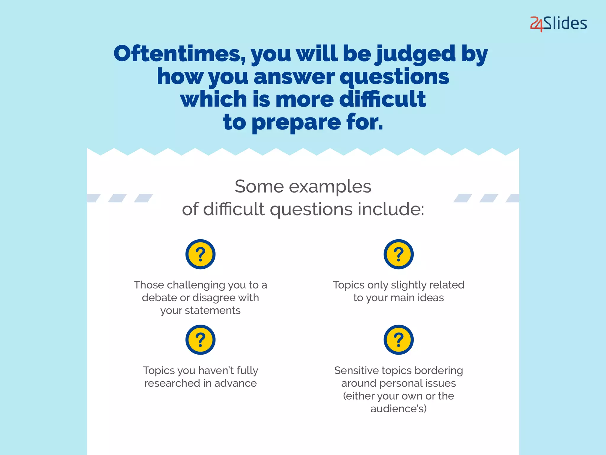 7 Myths When Answering Tough Questions During Presentations