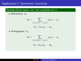Partitions | PDF