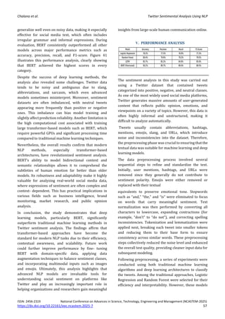 Twitter Sentimental Analysis Using NLP (7NCASTEM-2025-7) | PDF