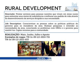 [AIESEC] Cidadão Global - ÍNDIA