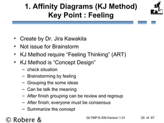 Kj Method 7 new qc tools | PPT