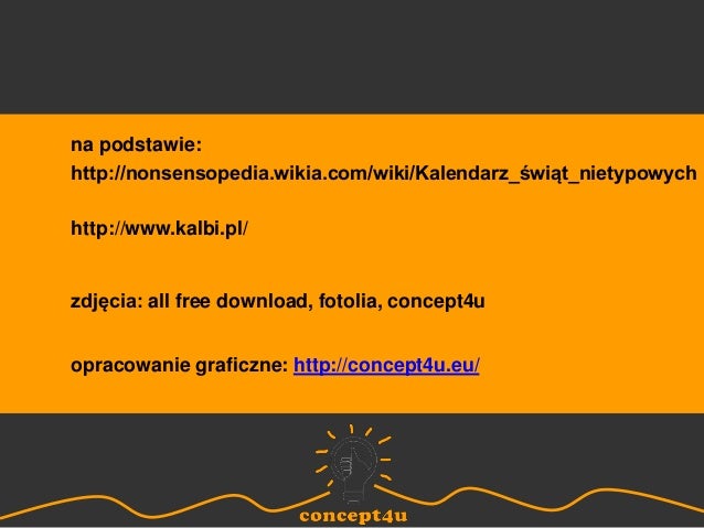 Kalendarz Nietypowych Dni W Roku Lipiec nonsensopedia kalendarz świąt