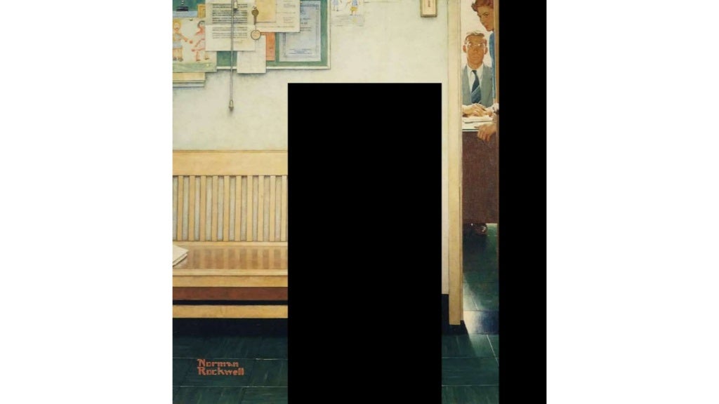 Norman Rockwell's Girl With Black Eye