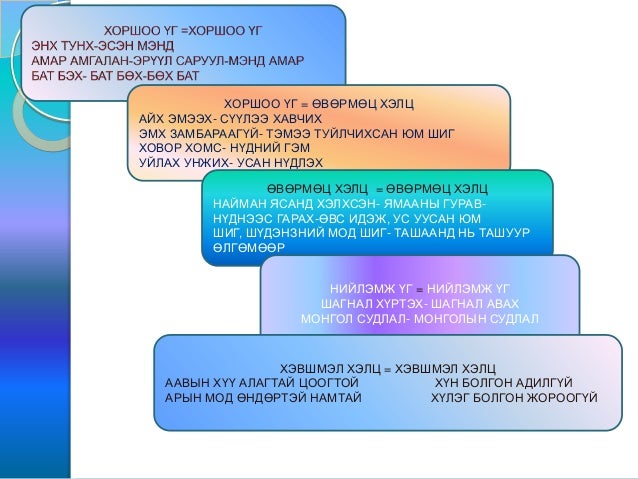 7. Ойролцоо нэр