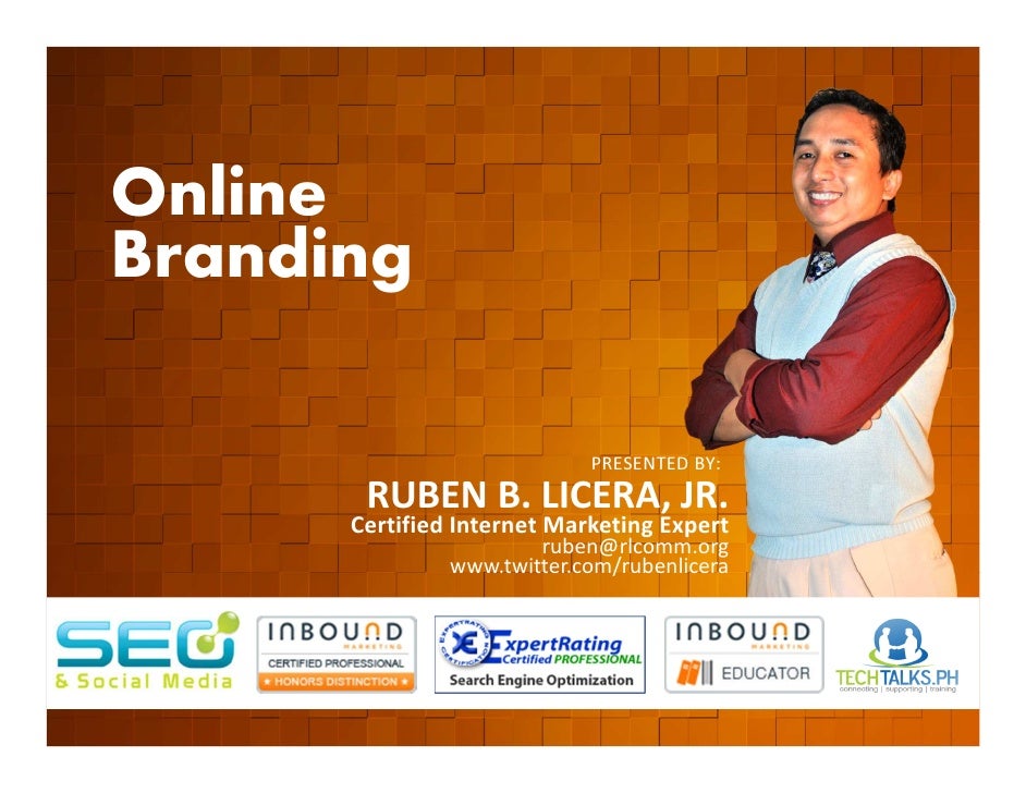 Online        Branding         EVENT ORGANIZED BY                                                    PRESENTED BY:        ...