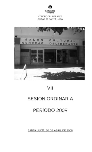7º Ordinaria 2009