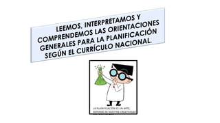 7 orientaciones para la planificación