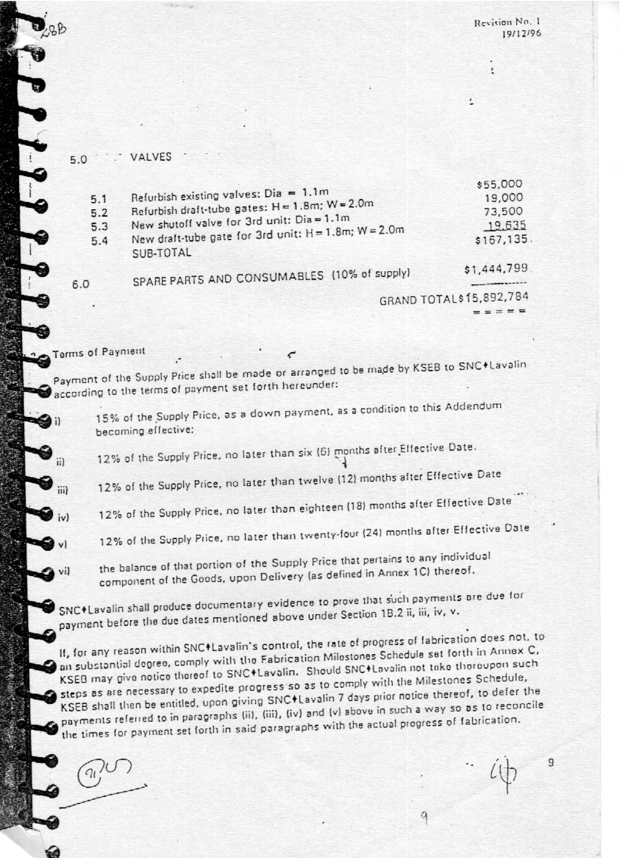 SNC KSEB MoU - Part 7