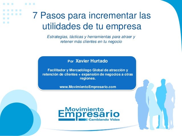 7 pasos para incrementar las utilidades de tu empresa