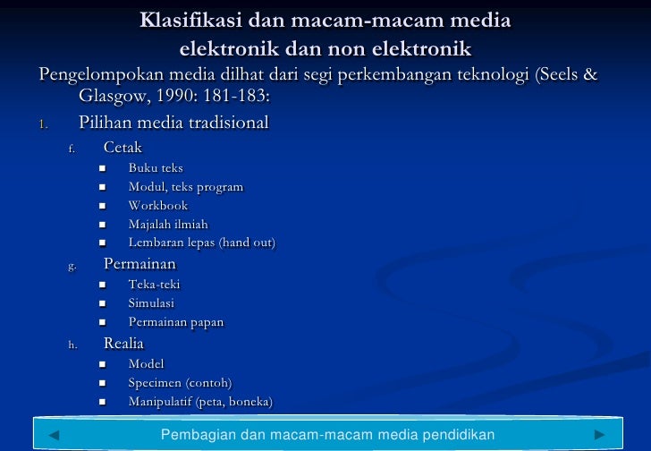 7 pembagian dan macam macam media pendidikan 7 pembagian dan macam macam media pendidikan