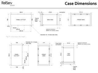 Case Dimensions
 