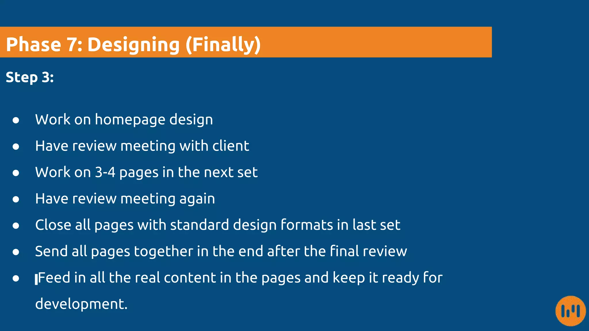 7 Phases of Web Design Process | PPT