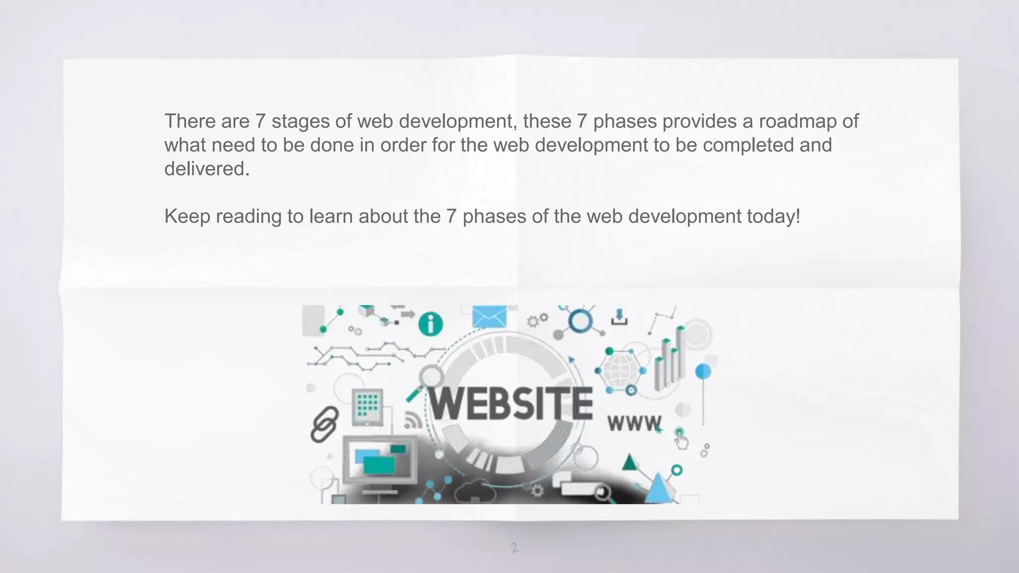 7 phases of web development. | PPTX