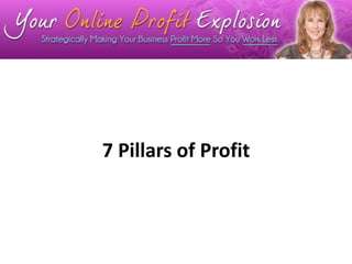 7 Pillars of Profit
 