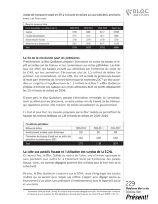 2008 Bloc Quebecois Platform Ch. 6