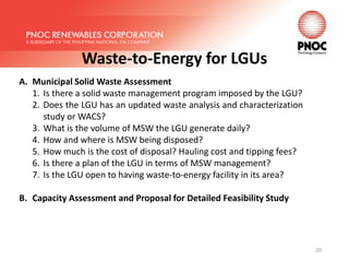 Energy efficiency and conservation program for local government units ...