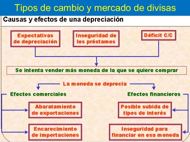 Mercado de divisas y comercio exterior