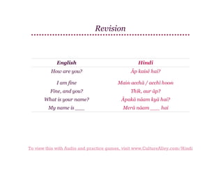 Basic Hindi | Lesson 7 | Postpositions | PDF