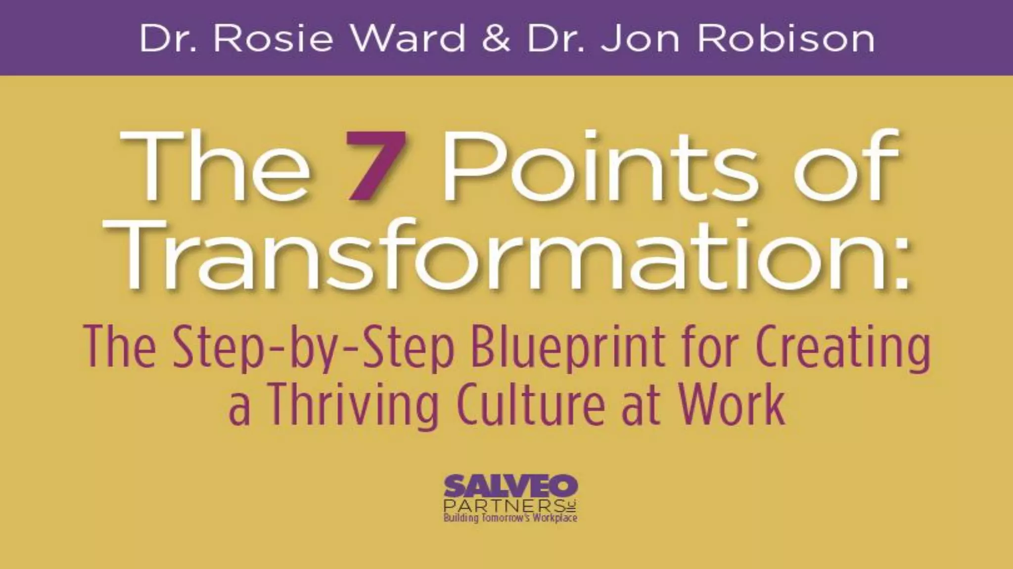 7 Points of Transformation: Step-by-Step Blueprint for Building a