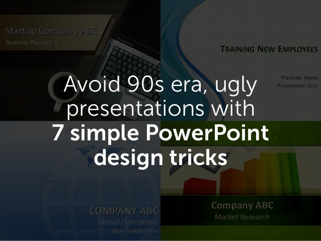 powerpoint design tips