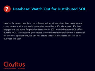 7 Predictions about Software Development trends in 2021