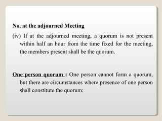 7 presentation meetings proxy and quorum etc 27[1].12.2007 2 | PPT