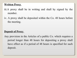 7 presentation meetings proxy and quorum etc 27[1].12.2007 2 | PPT