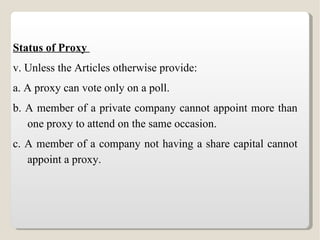 7 presentation meetings proxy and quorum etc 27[1].12.2007 2 | PPT