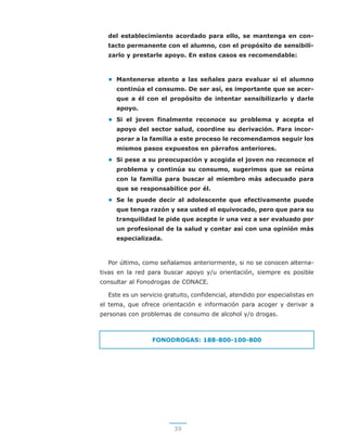 Prevencion al Consumo de Drogas