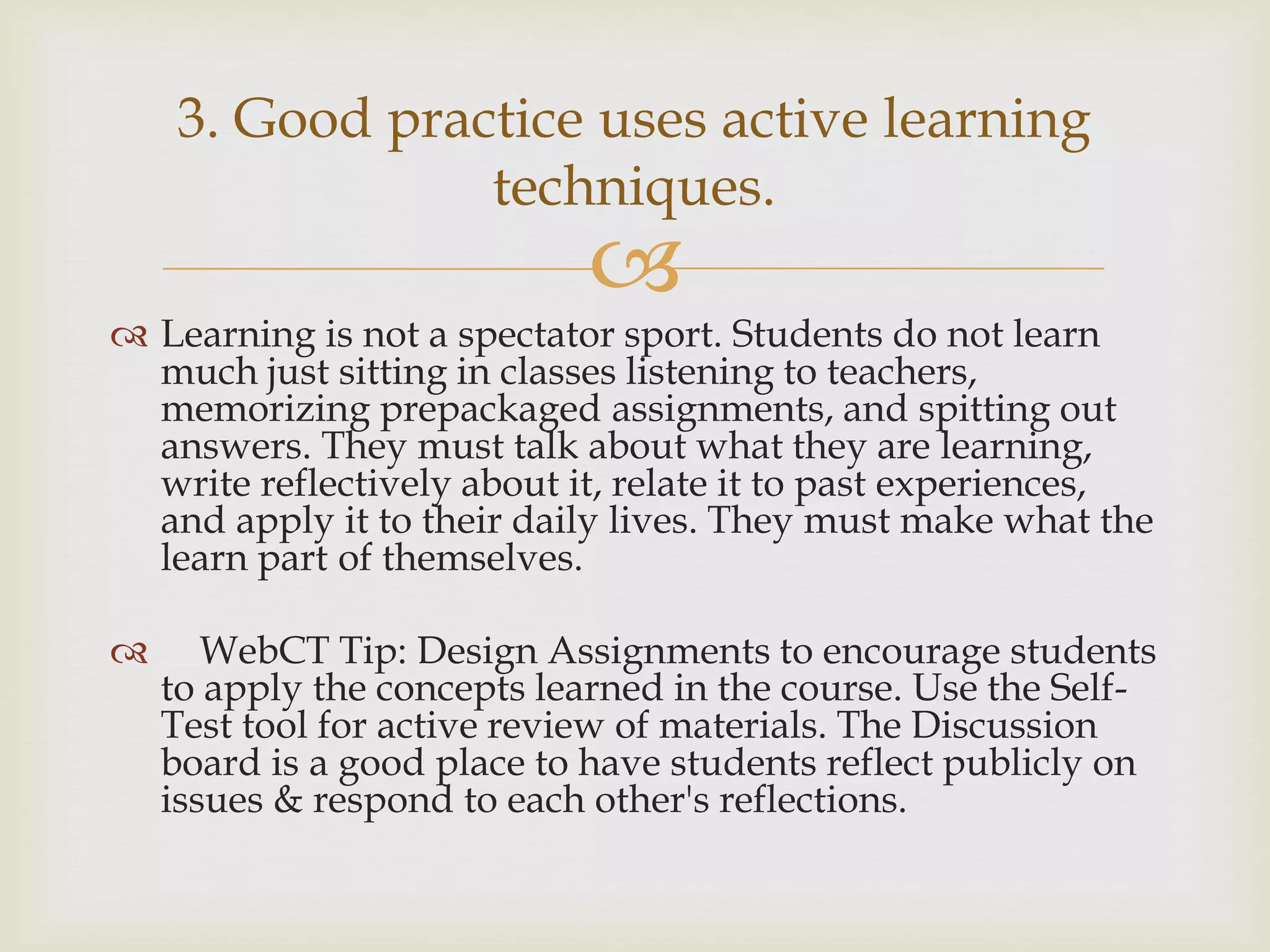 7 principles of_teaching_practice_[1] | PDF
