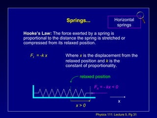 7 problems of newton law | PPT