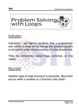 7 problem solving with loops | PDF